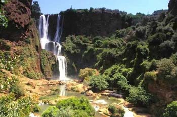 excursion d'une journée de marrakech aux cascades d'Ouzoud